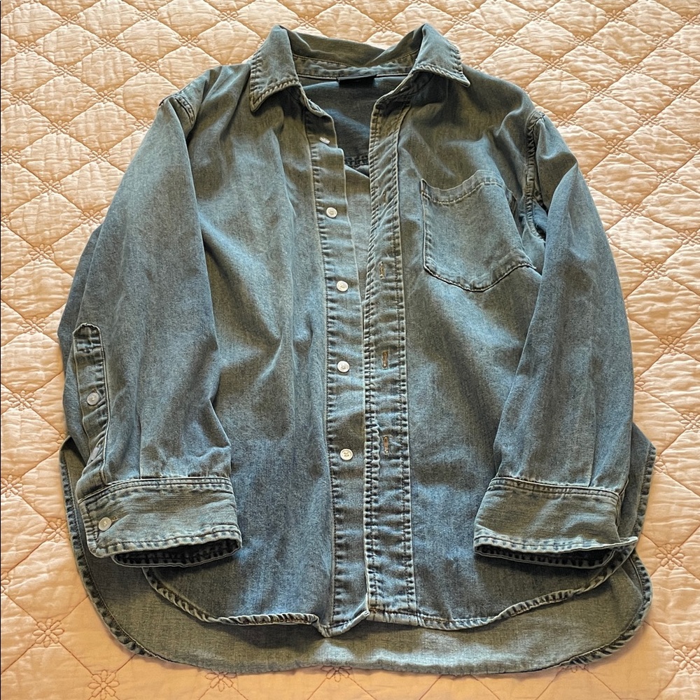Vintage Denim Button Up
